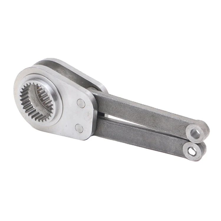 Investment-Cast Carbon Steel High-Voltage Switch Crankshaft