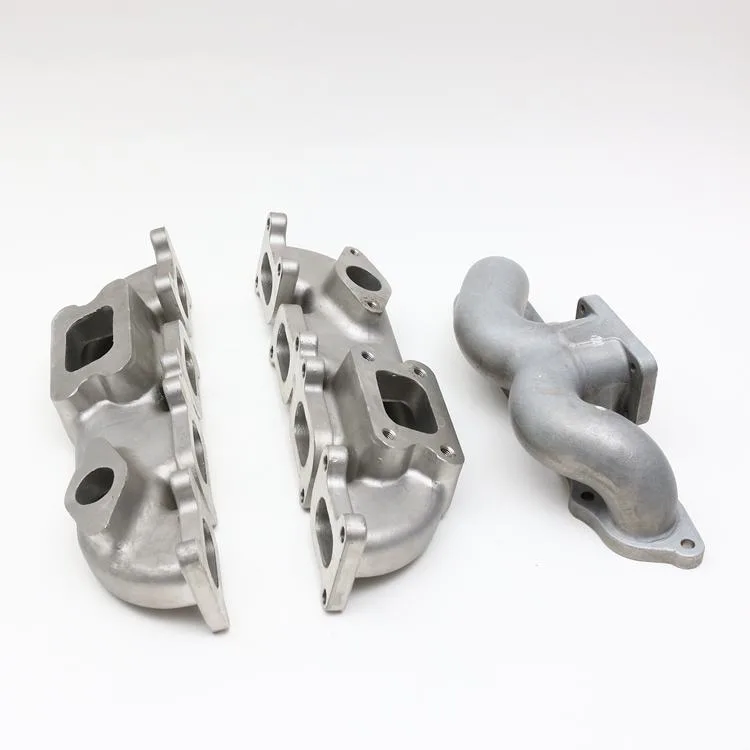 Precision Machined Stainless Steel Automotive Exhaust Manifold