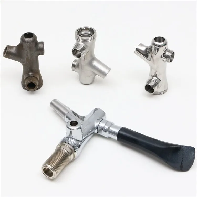 Precision Machined Stainless Steel Beer Tap