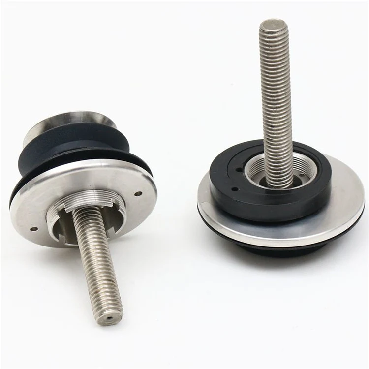 Precision Machined Stainless Steel Glass Clamp