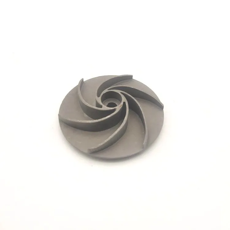 Precision Machined Stainless Steel Pump Impeller