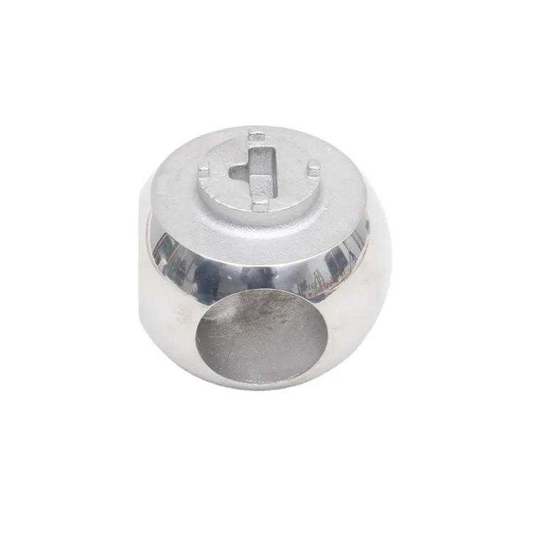 Three-Way Automotive Pump Ball Valve Component