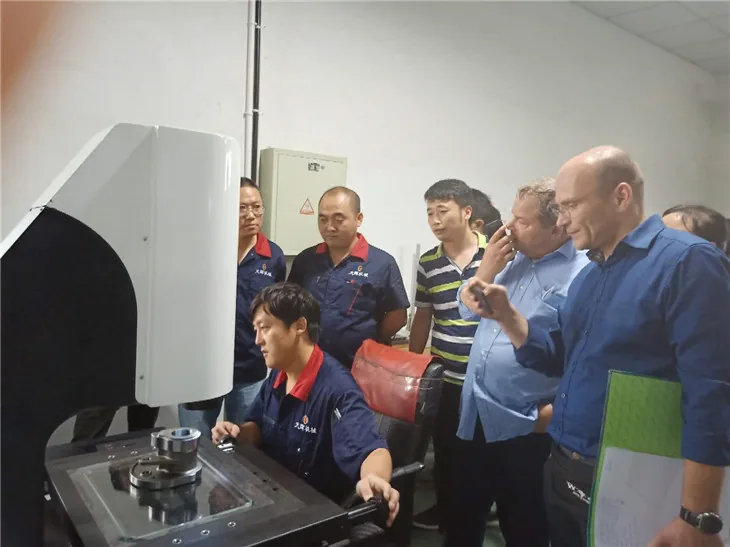 Siemens Berlin headquarters audit team at Tianhui - 5