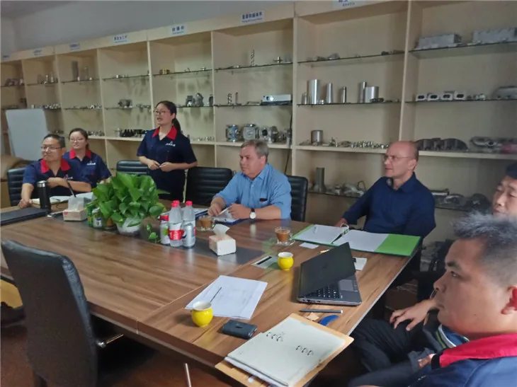 Siemens Berlin headquarters audit team at Tianhui - 6