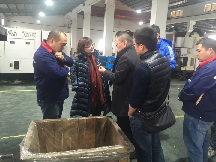 Siemens Shanghai Customer Visited Tianhui on December 19, 2018(Image2) Siemens Shanghai customer visiting Tianhui - 2