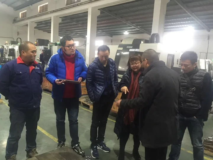 Siemens Shanghai Customer Visited Tianhui on December 19, 2018(Image3) Siemens Shanghai customer visiting Tianhui - 3