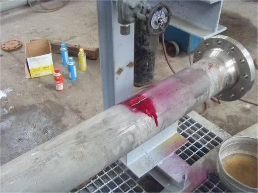 Dye Penetrant Testing for Metal Components(Image2) Dye Penetrant Testing for Metal Components
